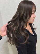 ラグナ 渋谷(LAGUNA)&nbsp;透明感グレージュ×ゆるふわロング/艶髪/ブリーチなし