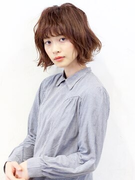 ドゥーア 代官山(Door) ラフウェーブボブ 2