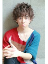 リップスヘアー 銀座(LIPPS hair)&nbsp;ツイストカーリーウルフ イメチェン マッシュ グランジ