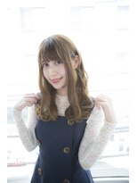 サロンドミルク 原宿(salon de MiLK)&nbsp;【salon de MiLK 原宿】やわらか耳かけ透明感ウェーブ