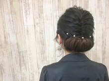 ヘアーデザインブランシュ(hair design branche)の雰囲気（パーティヘアやカジュアルアレンジも得意なサロン♪）