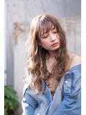 Aimee リラックスウェーブ×シースルーグレージュ