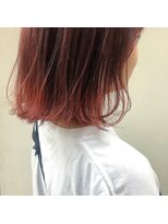 キー(kii)&nbsp;ボルドーカラー　赤髪　暖色　福岡　天神　今泉　薬院