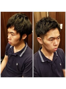 ヒロギンザ 池袋 サンシャイン通り店(HIRO GINZA) ショートレイヤー爽やかツーブロック