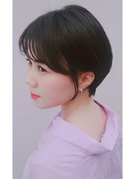 ミエル(miel) 【hair design miel】大人ショートヘア