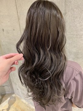 エイト 上野店(EIGHT ueno) ハイライト×アッシュグレージュ