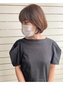 大人可愛いボブ