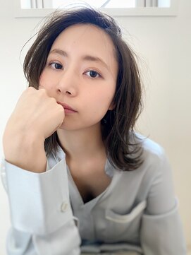 チョビー 銀座(chobii) チョビー銀座桜井　デジタルパーマイルミナカラーグレージュ