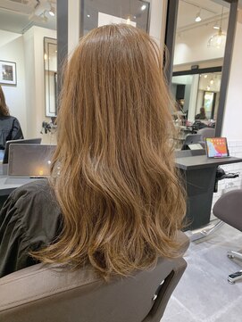 サロンドミルク 溝の口店(salon de MiLK) ＊ハニーブラウンでやわら可愛い