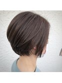 ボブに飽きてきた人にオススメのスッキリショートボブ