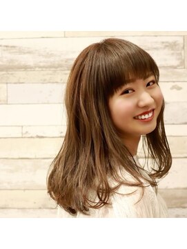 ラポールヘア 大阪横堤店 ゆるふわ編みおろし