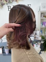 ベルバイグレイス(BELLE by grace)&nbsp;イヤリングカラーピンクレッド