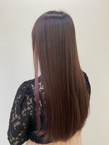 モダンクラフト 長町南店(modern craft)&nbsp;20代30代艶感☆ストレートピンクアッシュインナーカラー