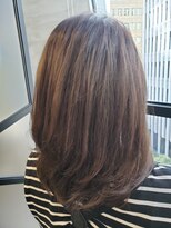 ラフランクリー(la frankly)&nbsp;ヘルシーウェーブ/小顔ひし形/髪質改善/レイヤースタイル