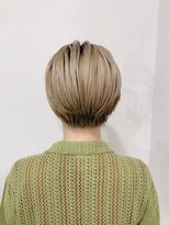 ローグ ヘアー 金町店(Rogue HAIR)&nbsp;ローグ金町美容室《沙月》　ハイトーン×ショート