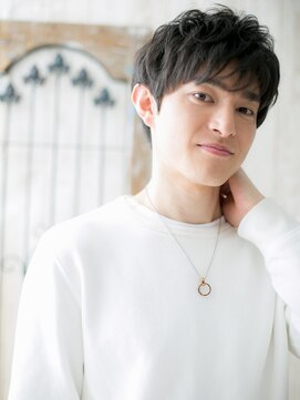 モッズヘア メン 上尾東口店(mod's hair men) ≪mod's men≫万能♪くすみカラービジカジショートQ