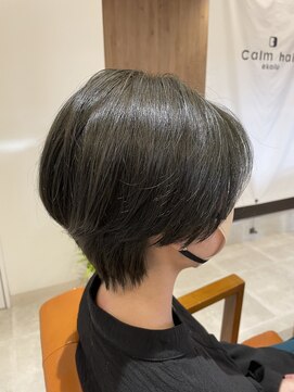 カルム ヘアー エコル(Calm hair ekolu) short hair×mat color