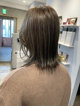 ベルベットヘア 千早店(Velvet hair) シアーアッシュグレージュ 【福岡聖容】