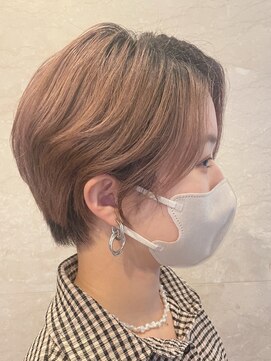 六本木美容室 西麻布店 ハンサムショート◎イルミナカラー