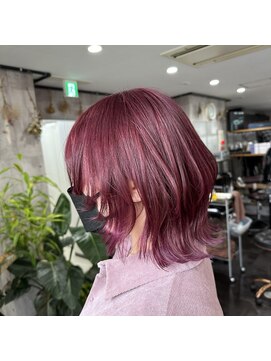 トゥーミー(to mee) チェリーピンク×ウルフ♪