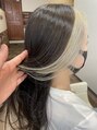 ミニョン(Minyon)&nbsp;ホワイト系カラーでのフェイスフレーミング♪