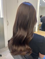 ジーナ 本八幡(Zina)&nbsp;大人かわいい20代30代40代小顔ショコラベージュ　Zina本八幡