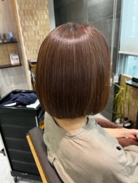 テラスヘア センダイ(TERRACE hair SENDAI) 艶髪ボブ【イノアカラー使用】