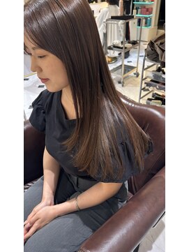 エコル(EKOLU) 髪質改善トリートメント×sheer brown