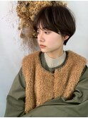 小顔ナチュラルショート/10代/20代/30代★似合わせカット