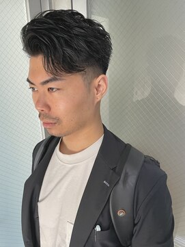 バルバオ サロンドベレーザ 大須(BALBAO salon de belleza) ナチュラルなフェードスタイル