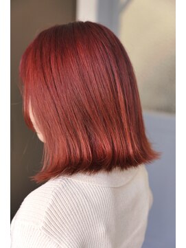 エテ(Ete) 【1ブリーチ】こっくりボルドーカラー