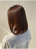 大人かわいいミディアムボブ