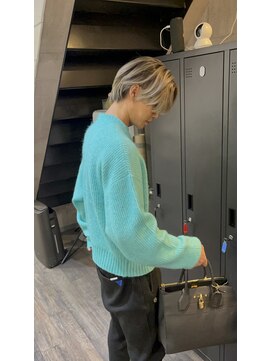 ハグ 横浜(HUG) ホワイトベージュ＊メンズバレイヤージュ