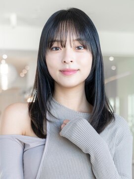 イオ 本厚木(io) 20代30代くびレイヤーイメチェンフルバング似合わせカット