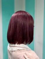 マティーナ ヘアー 池袋(Matina hair)&nbsp;【ボブ×バイオレットピンクカラー】20代30代40代50代