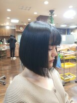 サラスーパーステージ 蕨東口店(SARA SUPER STAGE) 前下がりボブ