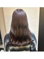 サロンドミルク 溝の口店(salon de MiLK)&nbsp;ナチュラル透明感ピンクブラウンカラー