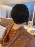 黒髪ショート