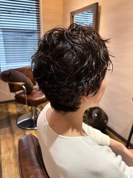 カフネ(CAFUNE) くせ毛ベリーショート / イルミナカラー