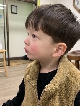 ピノ(pino.) キッズカットメンズショートツーブロック前髪