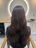 【3周年記念最高のツヤカールヘアに】カットカラー＋美髪デジタルパーマ