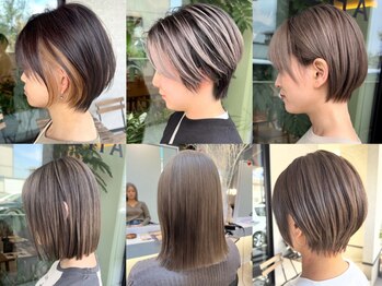 ジゼラ(GISELA)の写真/初めてのグレイカラーもお任せください◇ダメージレスな施術で艶感をUP◎若々しく健康的な美髪へ導きます♪