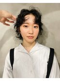 ワイドバング/ショートパーマ[新潟駅/万代］