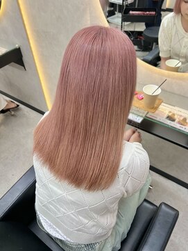 ルノン シェリー(LUNON cheliy) ホワイトグレージュミニウルフチェリーブラウンデジタルパーマ