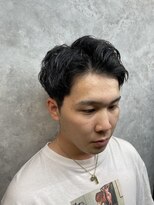 レベル 葛西店(LEVEL)&nbsp;アップバング ショート 束感 メンズカット/葛西メンズ/葛西