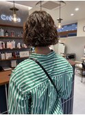 ムースで決まるお洒落パーマ4