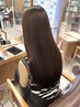【縮毛矯正】カット＋トリートメント＋ホリスティック水素ストレート