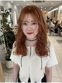 ホワイトグレージュミニウルフデジタルパーマ AS 17