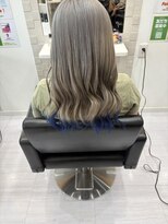 ケーアンドケー(K&K)&nbsp;グレージュ×ブルー