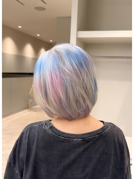 デコヘアーチーノ(DECO HAIR Ccino) シャボン玉カラー